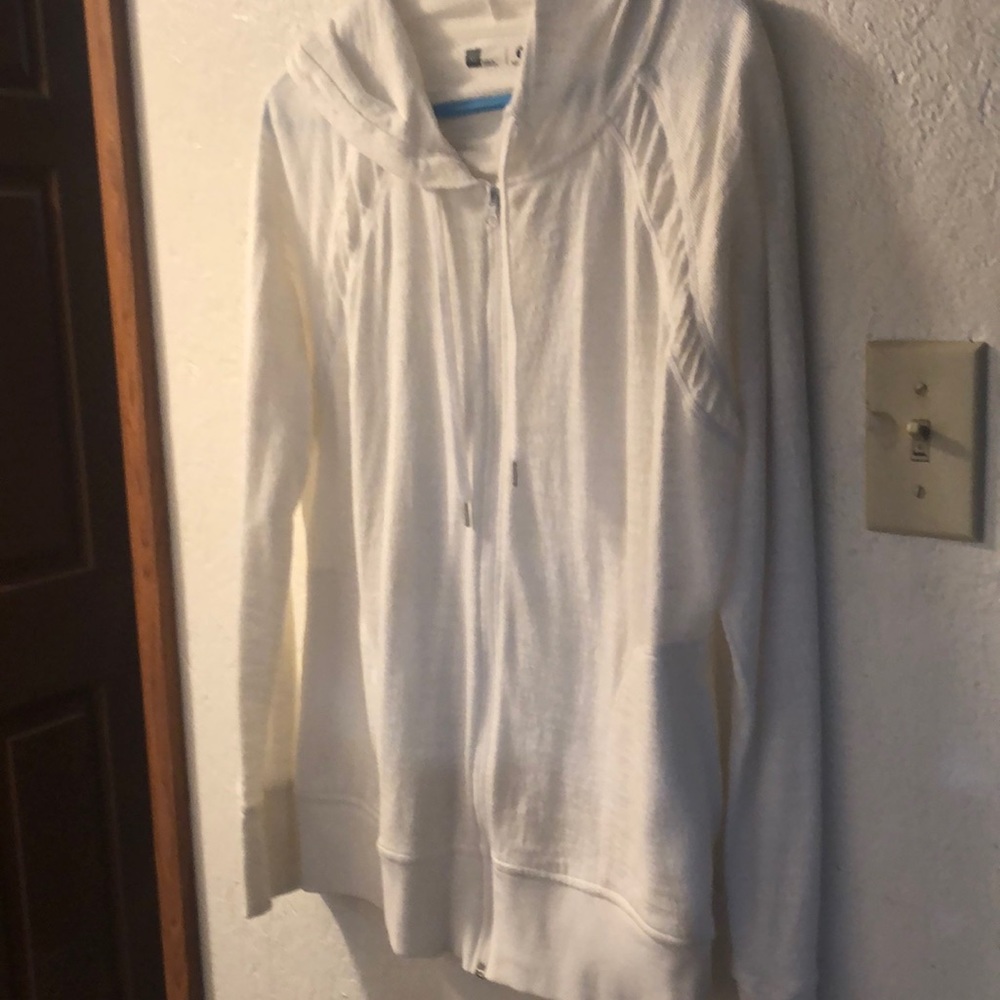 Zip up lightweight sweatshirt